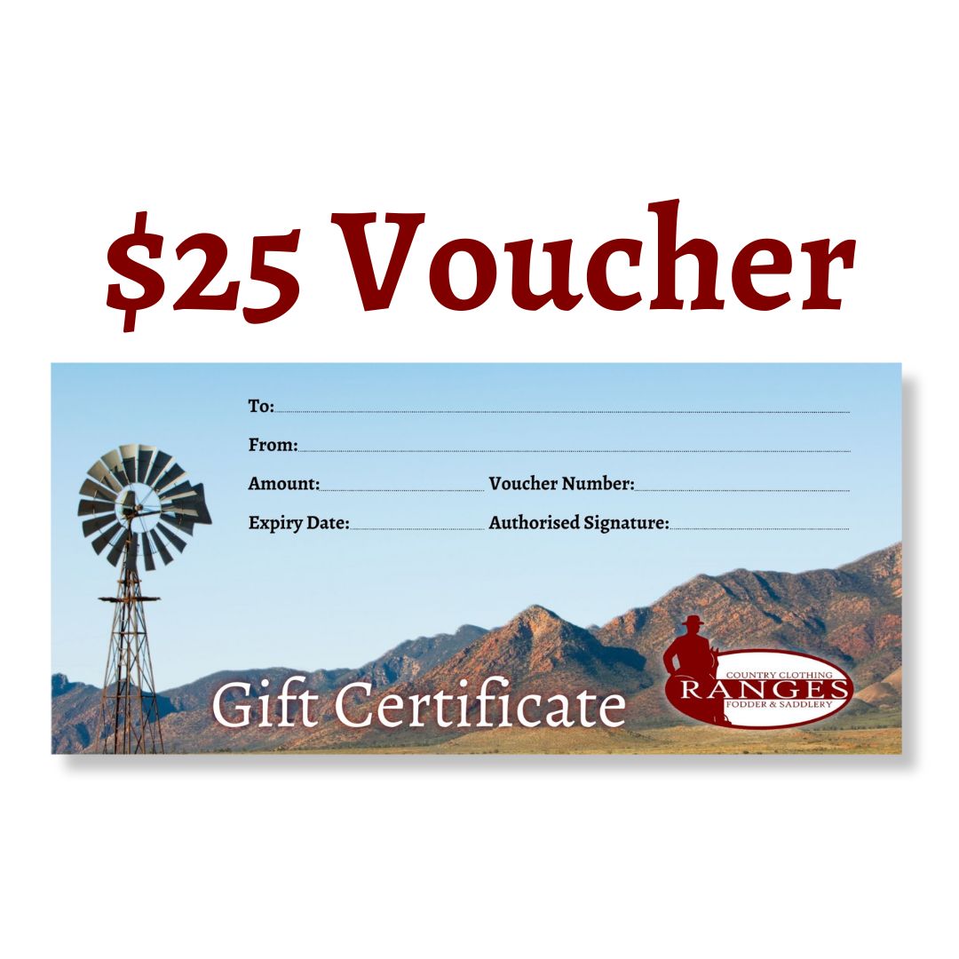 $25 RANGES COUNTRY GIFT CERTIFICATE-Ranges Country