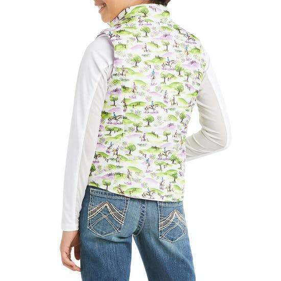 ARIAT GIRLS EMMA REVERSIBLE VEST