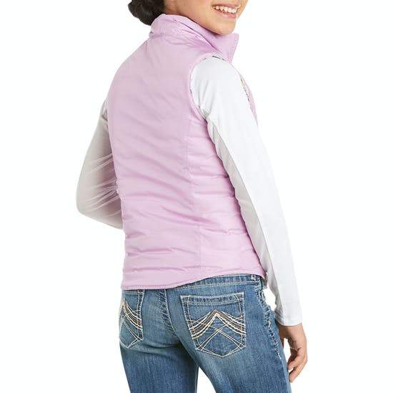 ARIAT GIRLS EMMA REVERSIBLE VEST