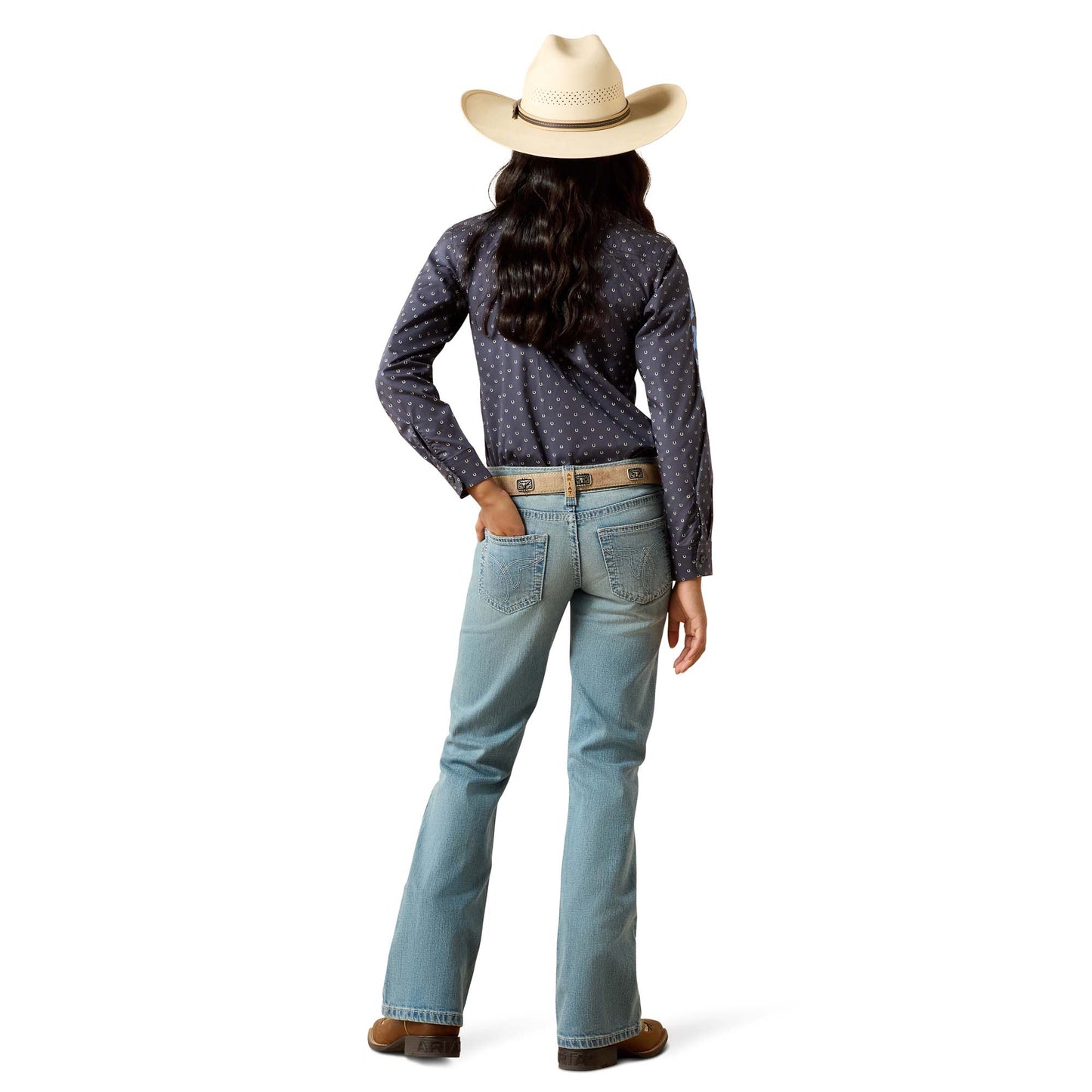 ARIAT GIRLS MAEVE COLORADO BOOT CUT JEANS