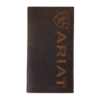 ARIAT RODEO BULLHIDE EMBLEM WALLET-Ranges Country