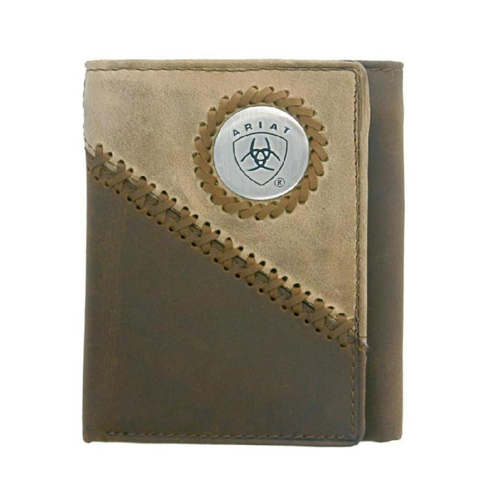 ARIAT TRI FOLD WALLET-Ranges Country