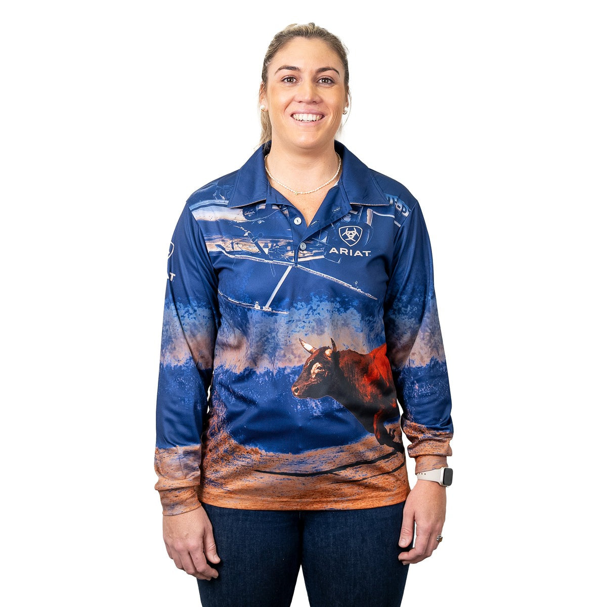 ARIAT UNISEX BULLCATCHER FISHING SHIRT