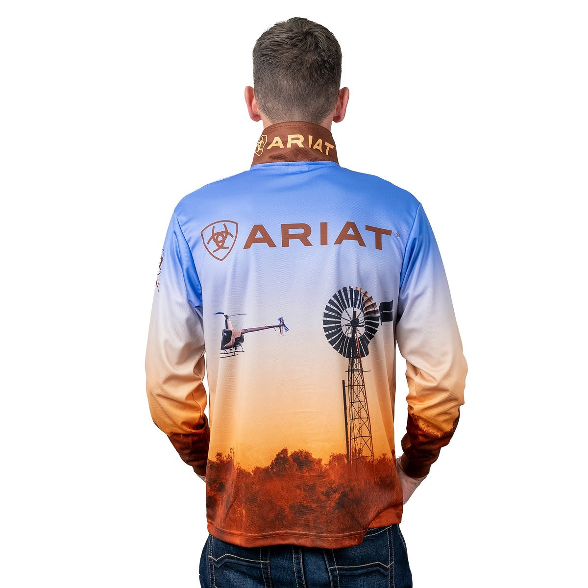 ARIAT UNISEX WINDMILL FISHING SHIRT