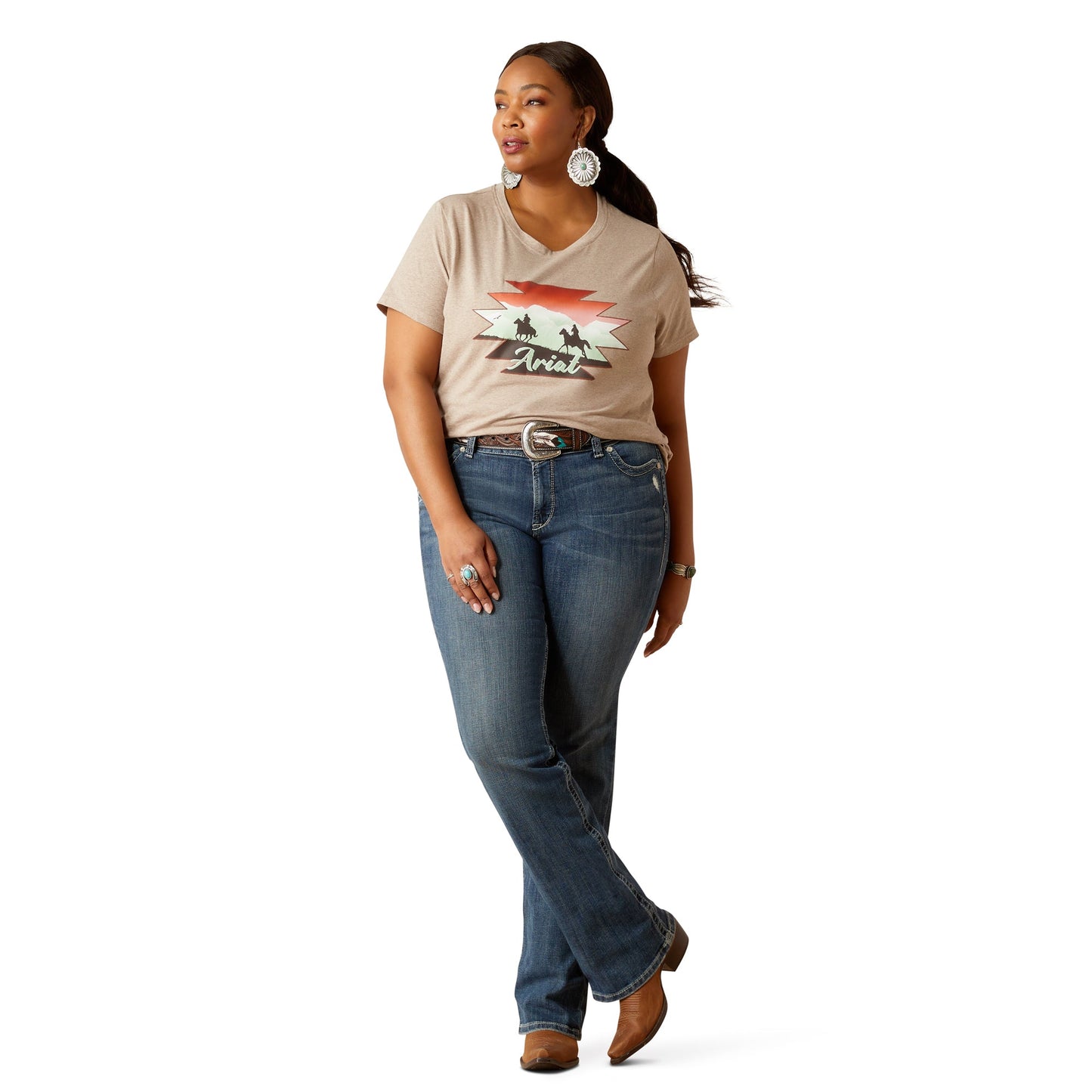 ARIAT WOMENS ADVENTURE TEE