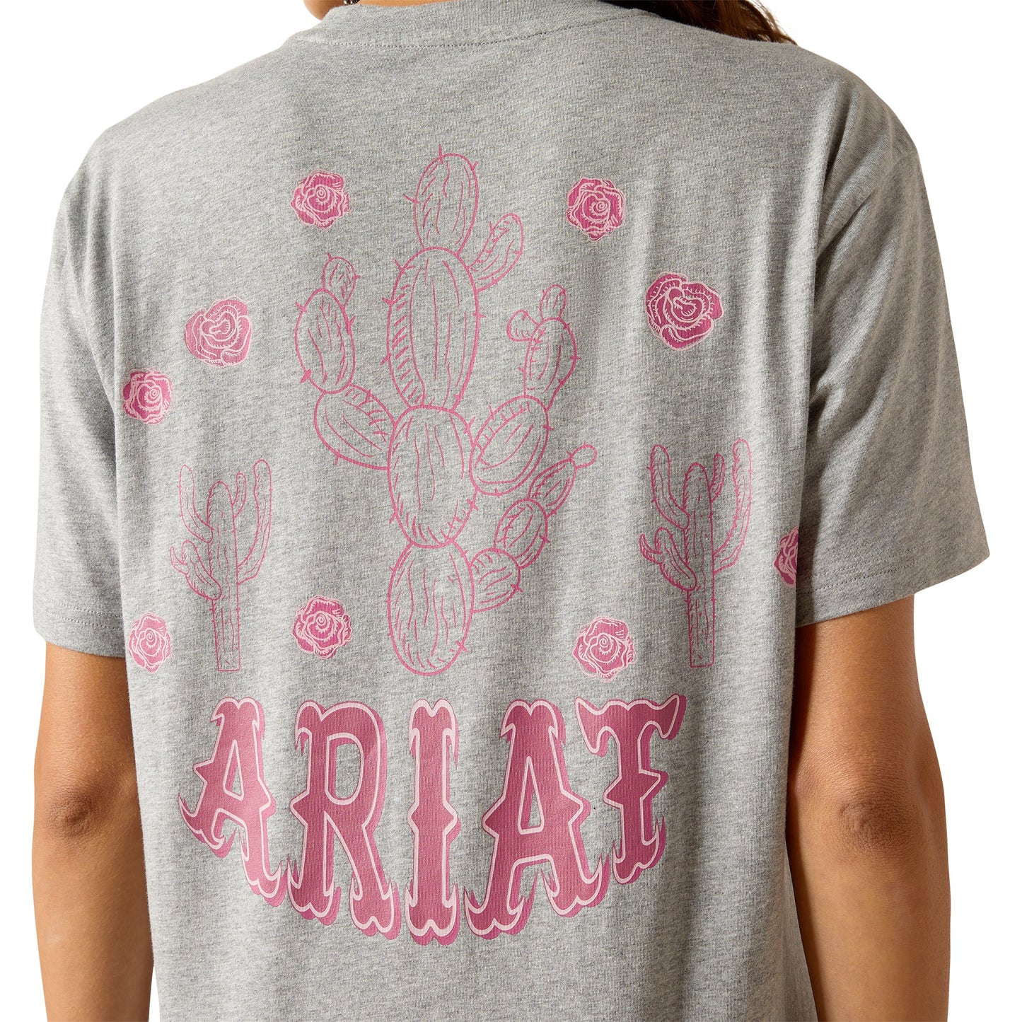 ARIAT WOMENS CACTUS ROSE TEE