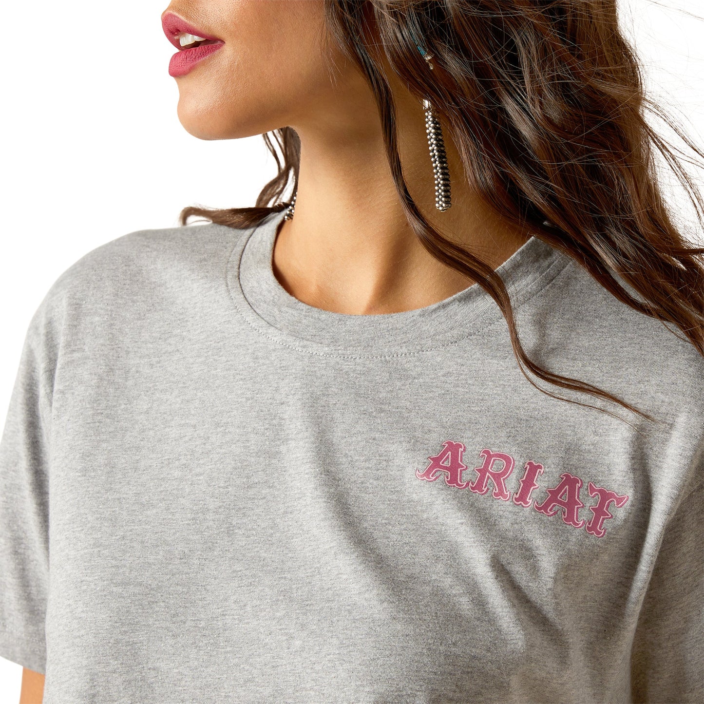 ARIAT WOMENS CACTUS ROSE TEE