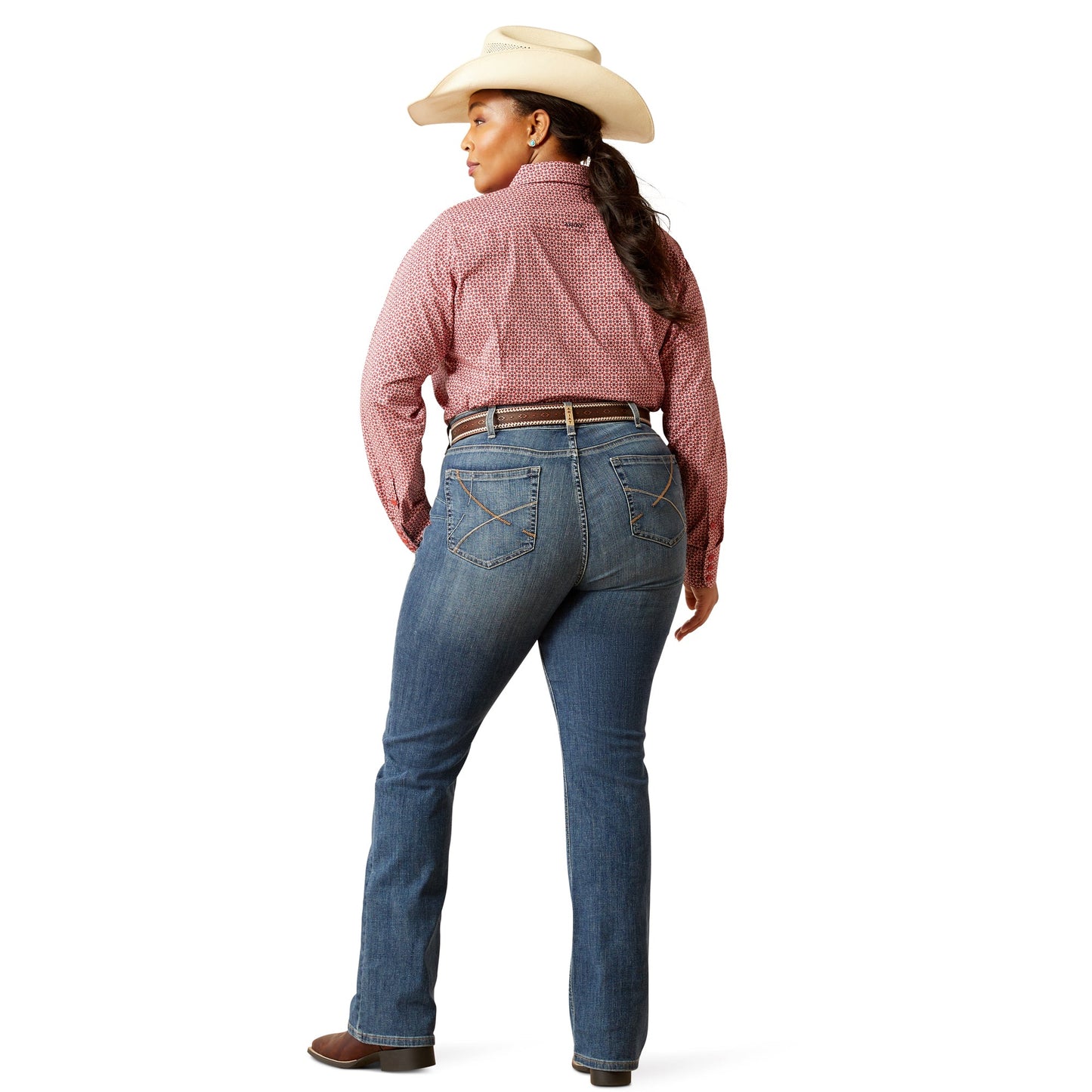 ARIAT WOMENS ELLA TORONTO PERFECT RISE JEANS *SHORT*-Ranges Country
