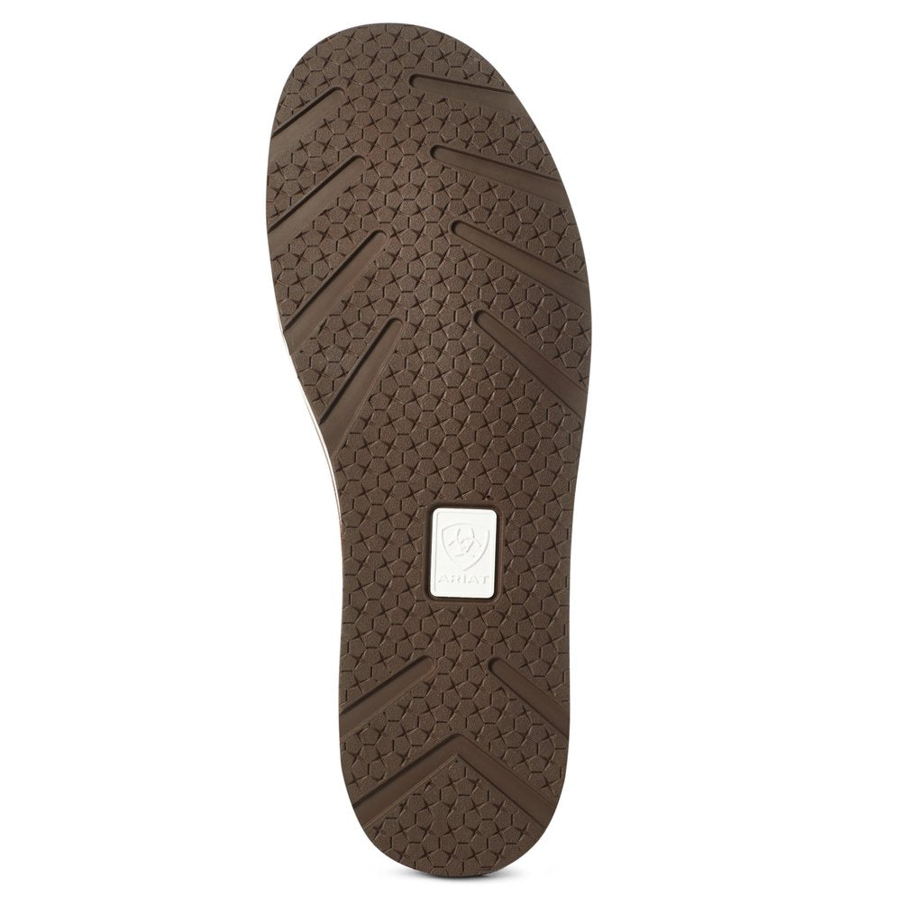 ARIAT WOMENS FLORAL EMBOSS CRUISER MOCCASINS