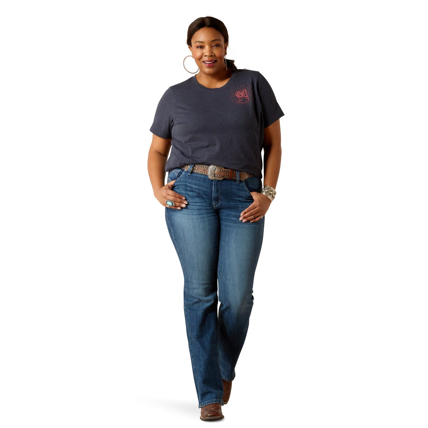 ARIAT WOMENS GENUINE TEE