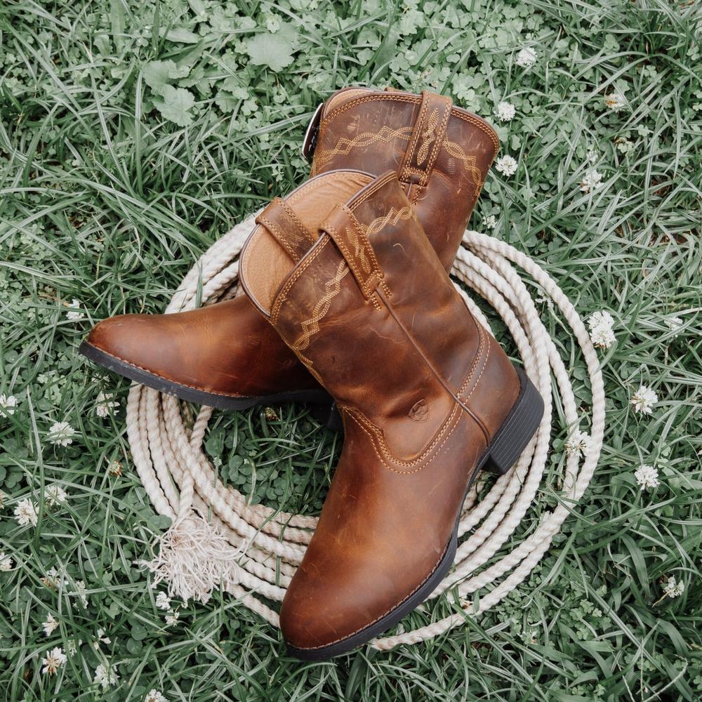 ARIAT WOMENS HERITAGE ROPER BOOTS