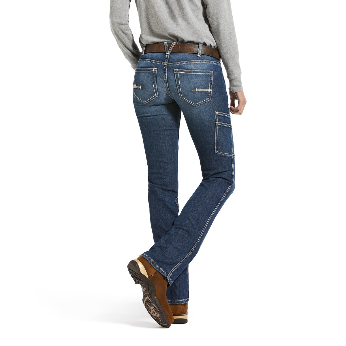 ARIAT WOMENS MR REBAR RIVITER NIGHTRIDE JEANS *SHORT LEG*-Ranges Country