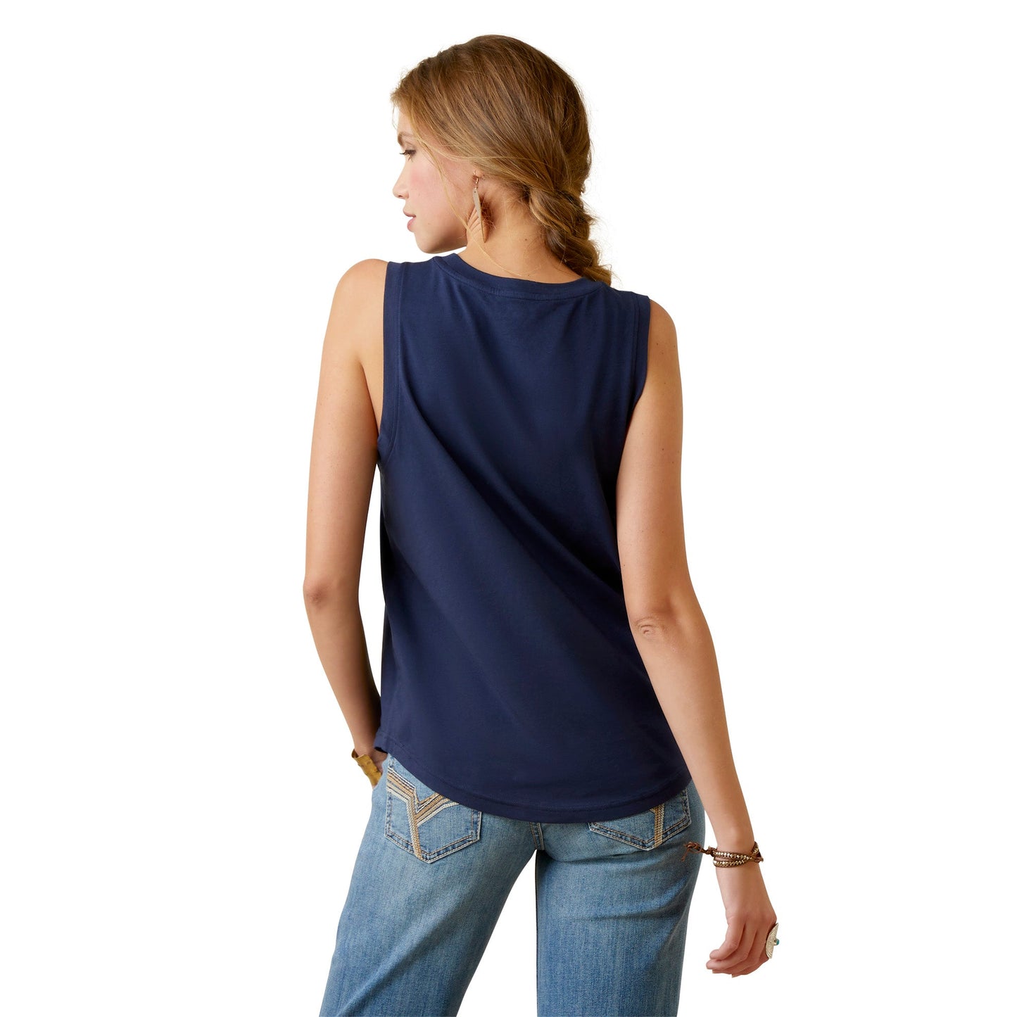 ARIAT WOMENS RETRO SLEEVELESS TANK