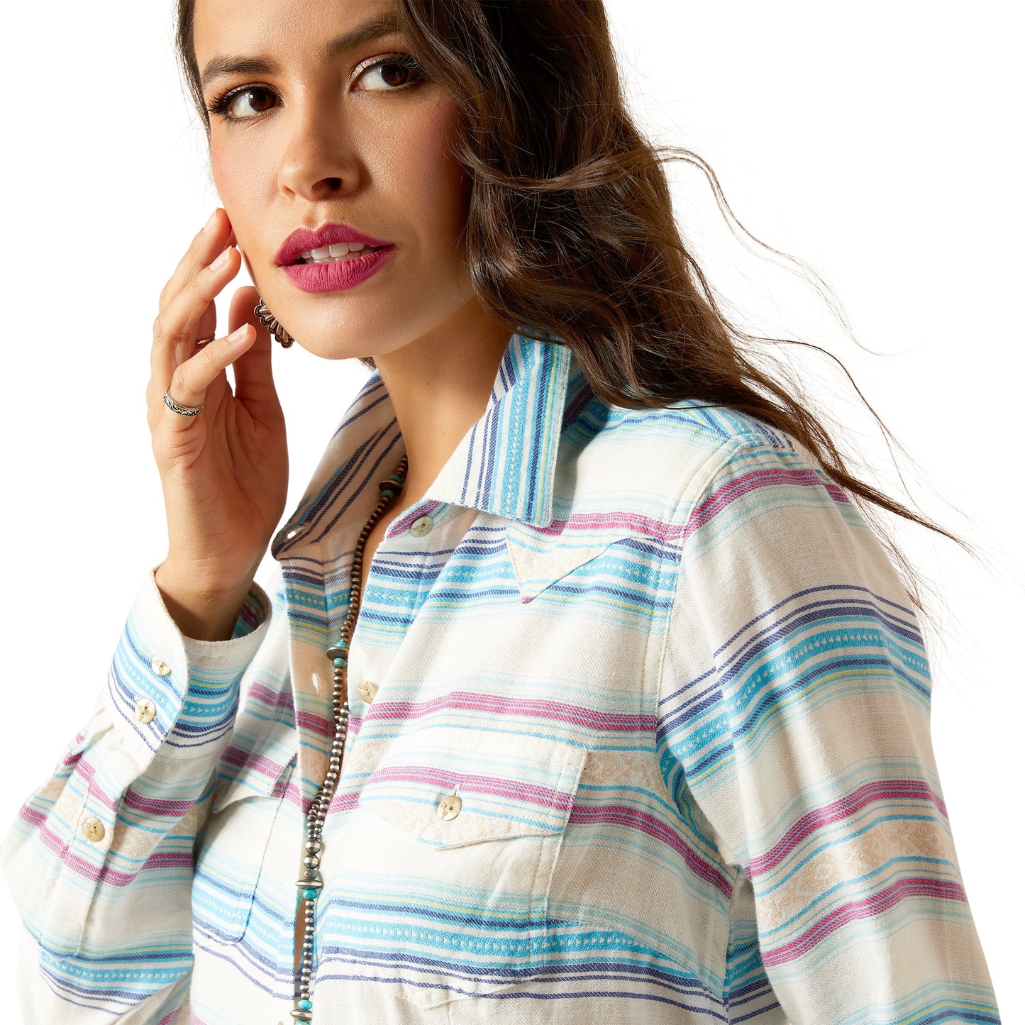 ARIAT WOMENS RICA JACQUARD SHIRT