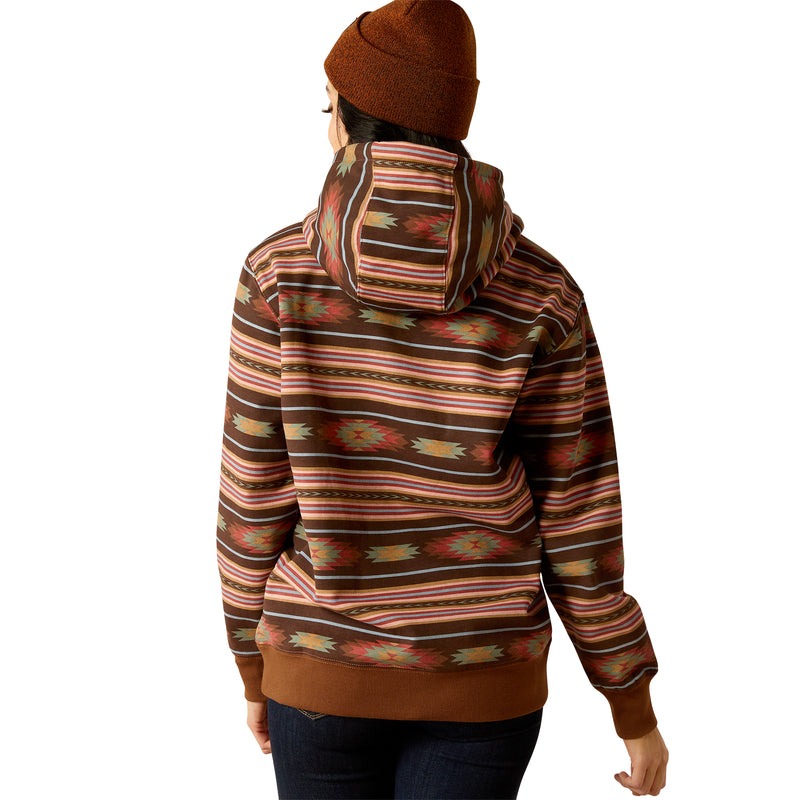 ARIAT WOMENS SKYLINE SERAPE HOODY