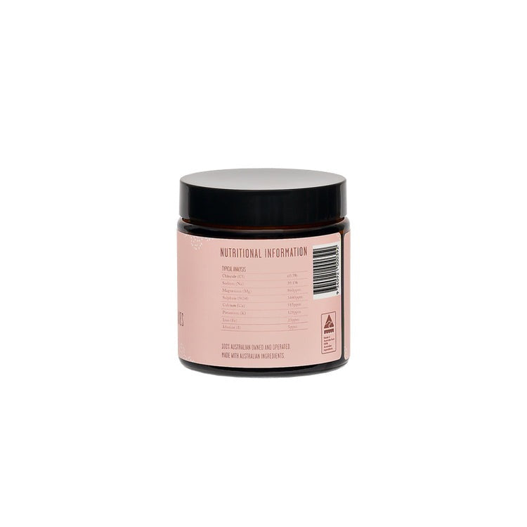 AUSTRALIAN BUSH SPICES NATURAL PINK SALT FLAKES 60g