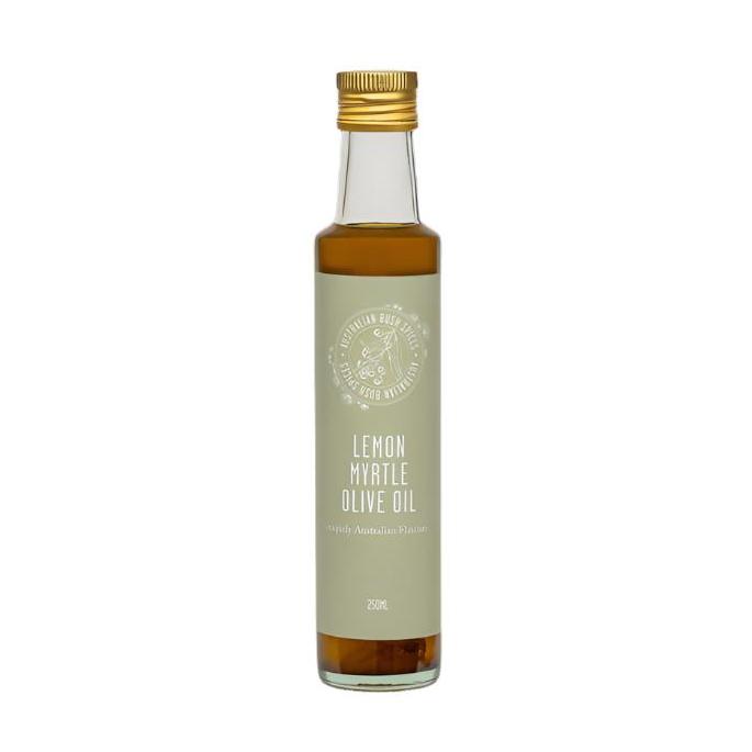 AUSTRALIAN BUSH SPICES OLIVE OIL INFUSED w/ LEMON MYRTLE 250ml-Ranges Country