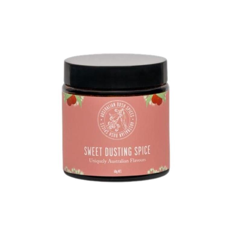 AUSTRALIAN BUSH SPICES PINK SWEET DUSTING SPICE 60g-Ranges Country