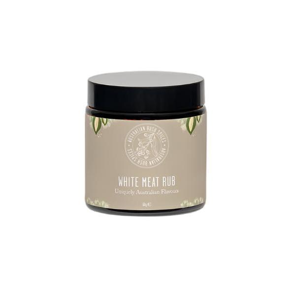 AUSTRALIAN BUSH SPICES WHITE MEAT RUB 60g-Ranges Country