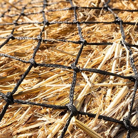 BAINBRIDGE KNOTTED ROUND HAY BALE HAT NET 5ft X 4ft