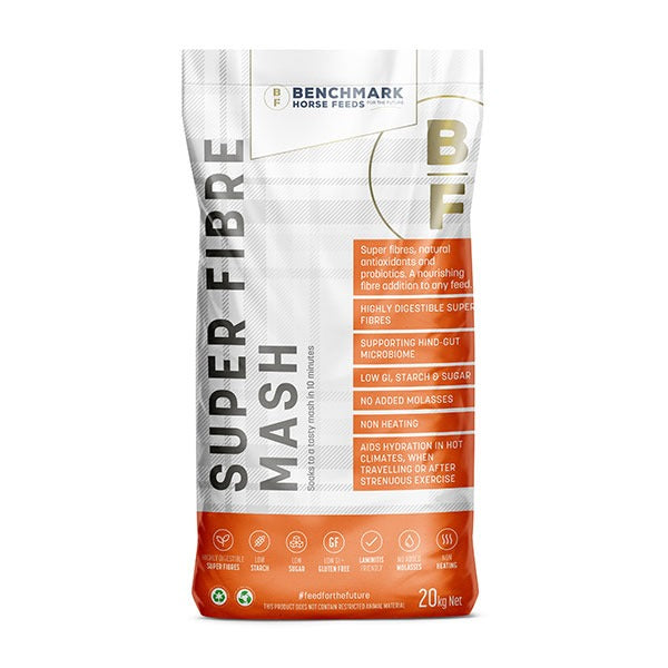 BENCHMARK SUPER FIBRE MASH 20KG-Ranges Country