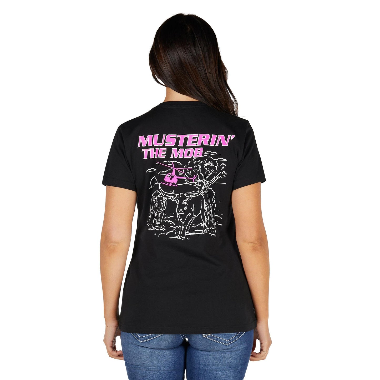 BULLZYE WOMENS MUSTER TEE