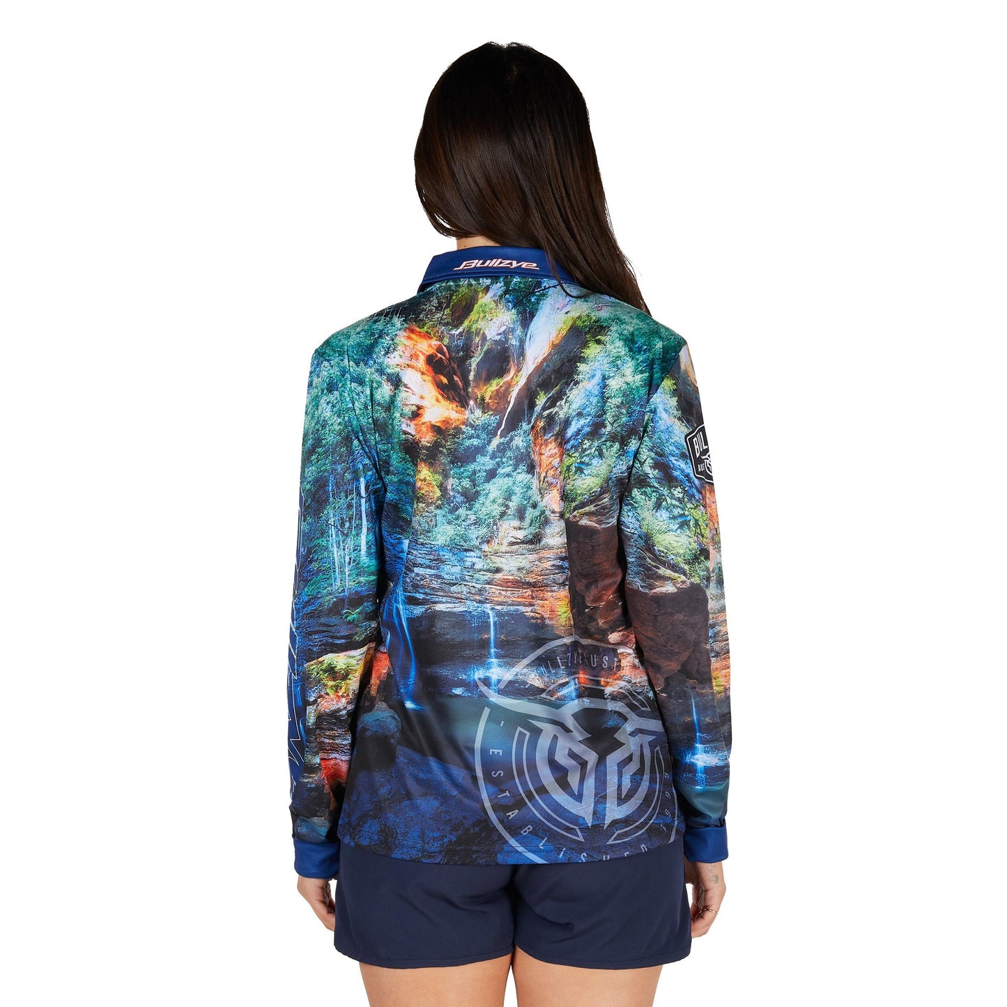 BULLZYE WOMENS WATERFALL FISHING SHIRT
