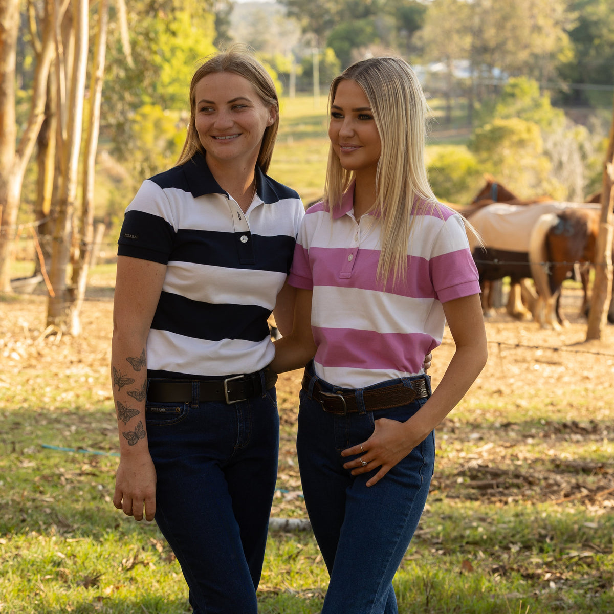 PILBARA WOMENS SOPHIA CLASSIC COTTON POLO
