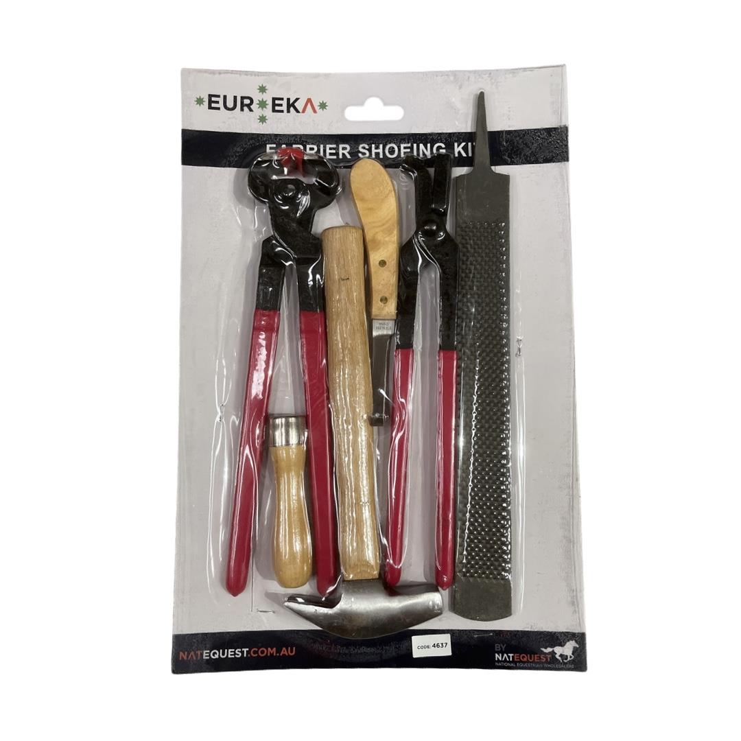 EUREKA FARRIER SHOEING KIT 6 PIECE-Ranges Country