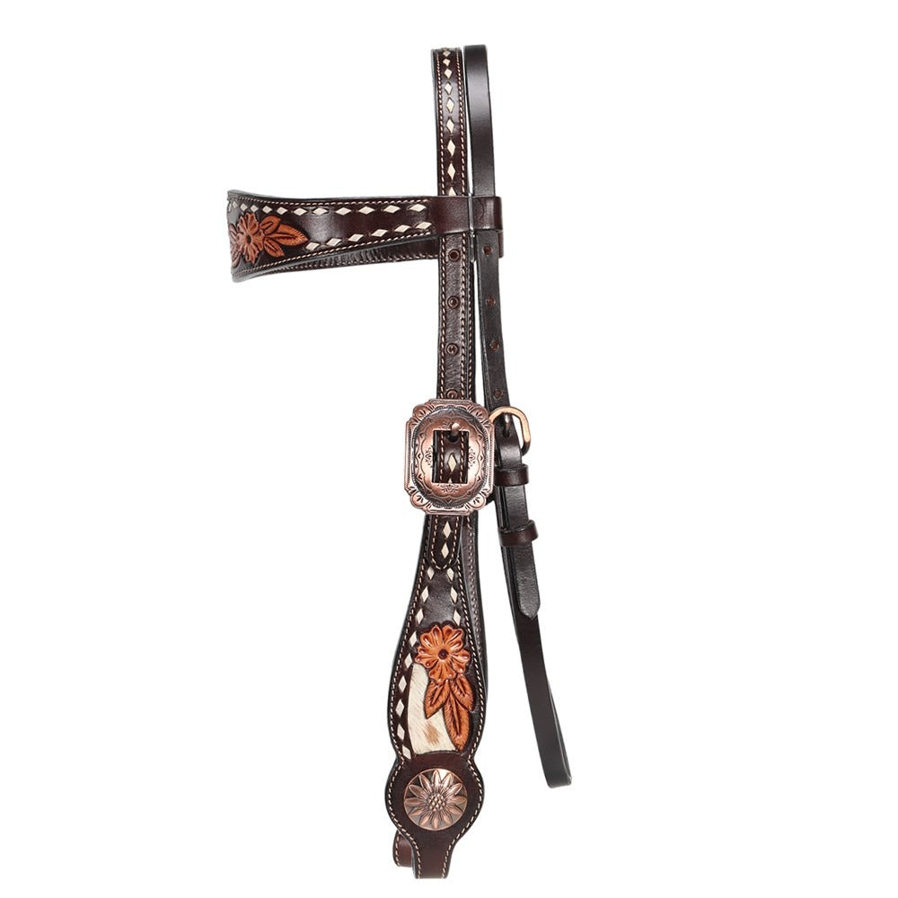 FORT WORTH HALONA COWHIDE BRIDLE