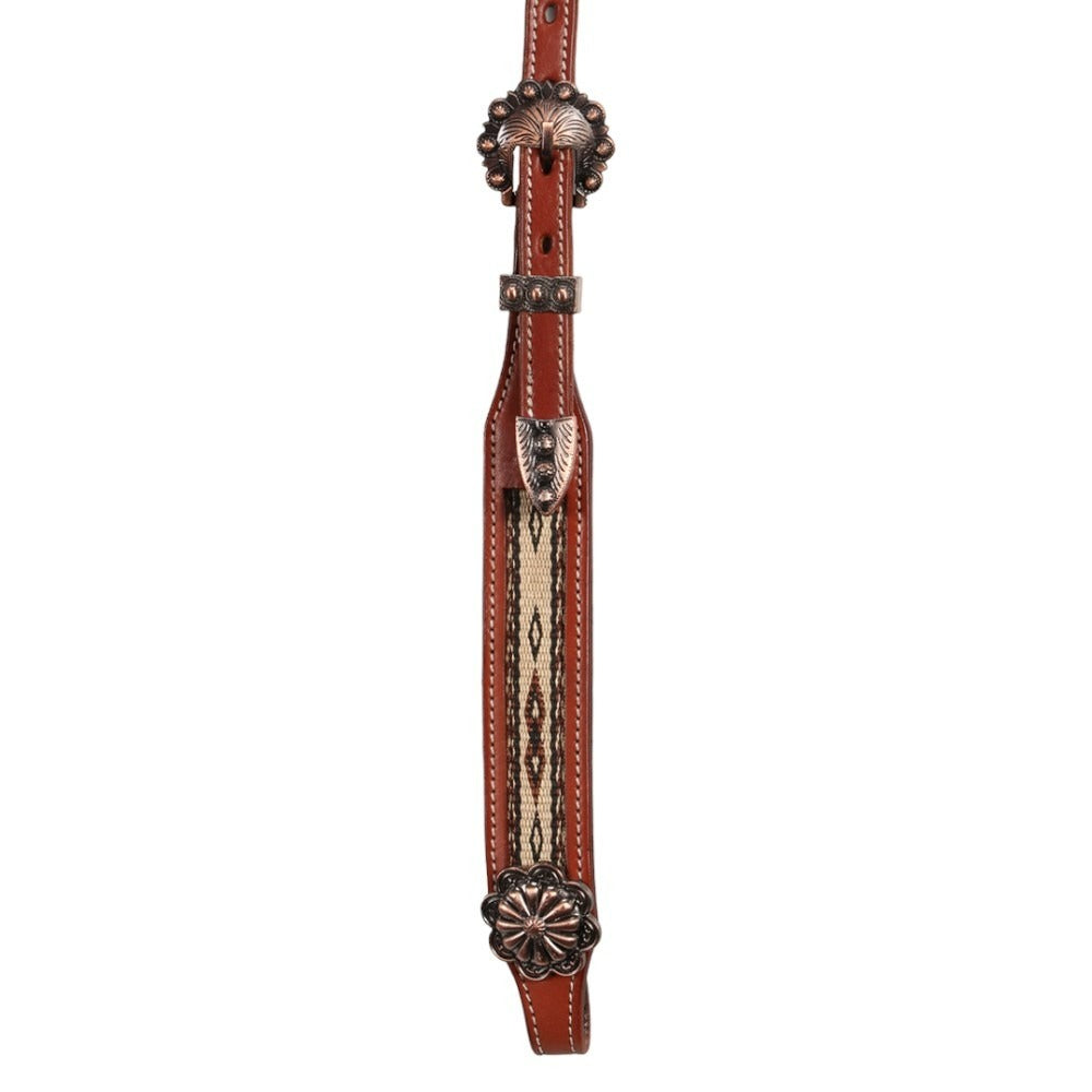 FORT WORTH NAVAJO BROW BRIDLE