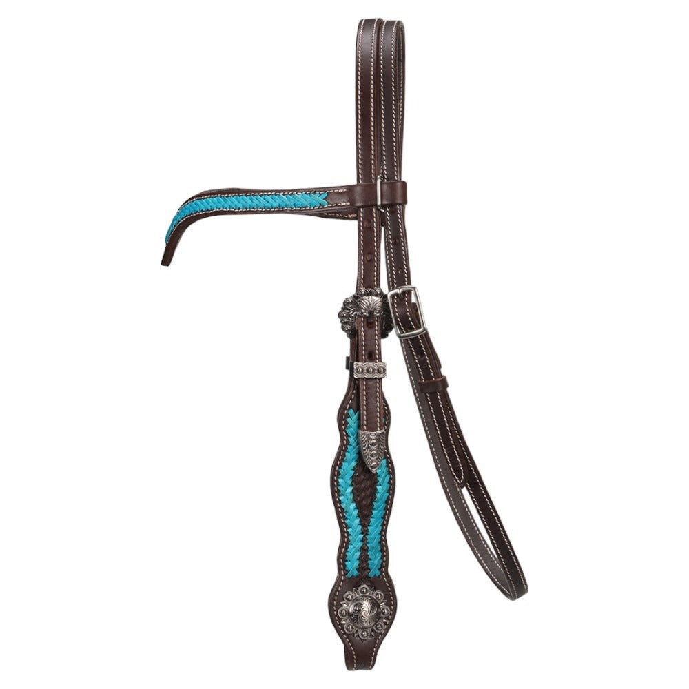 FORT WORTH V BROW w/ BRAIDING BRIDLE