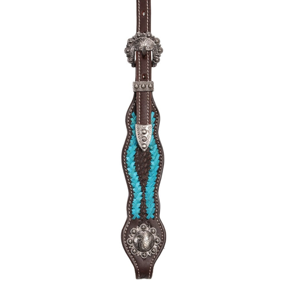 FORT WORTH V BROW w/ BRAIDING BRIDLE