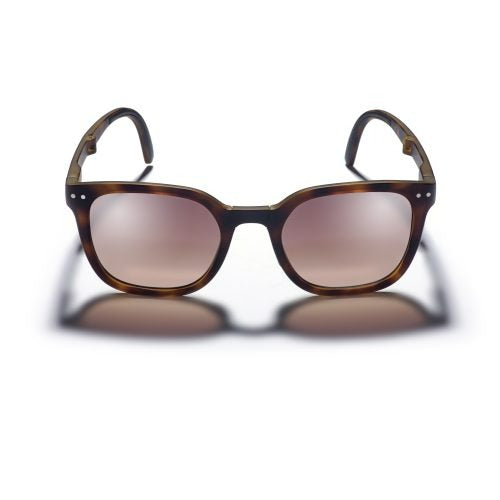 GIDGEE CANTER TORTOISE FOLDABLE SUNGLASSES
