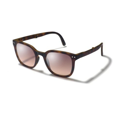 GIDGEE CANTER TORTOISE FOLDABLE SUNGLASSES