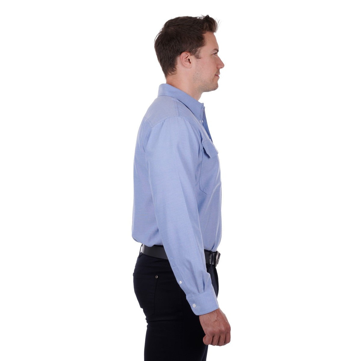 HARD SLOG MENS JACKSON HALF BUTTON SHIRT