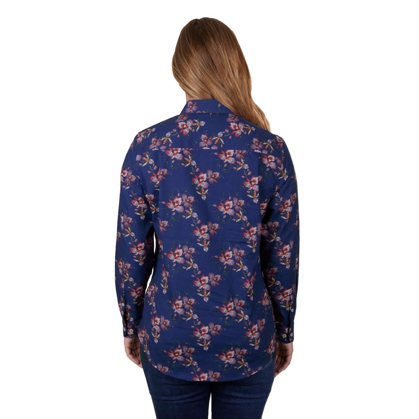 HARD SLOG WOMENS BELLE FULL PLACKET SHIRT