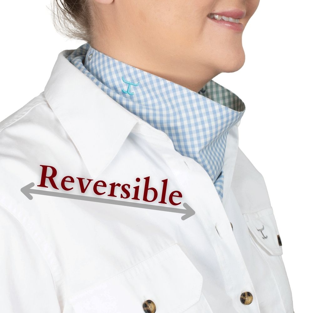 JUST COUNTRY CARLEE DOUBLE SIDED SCARF-Ranges Country