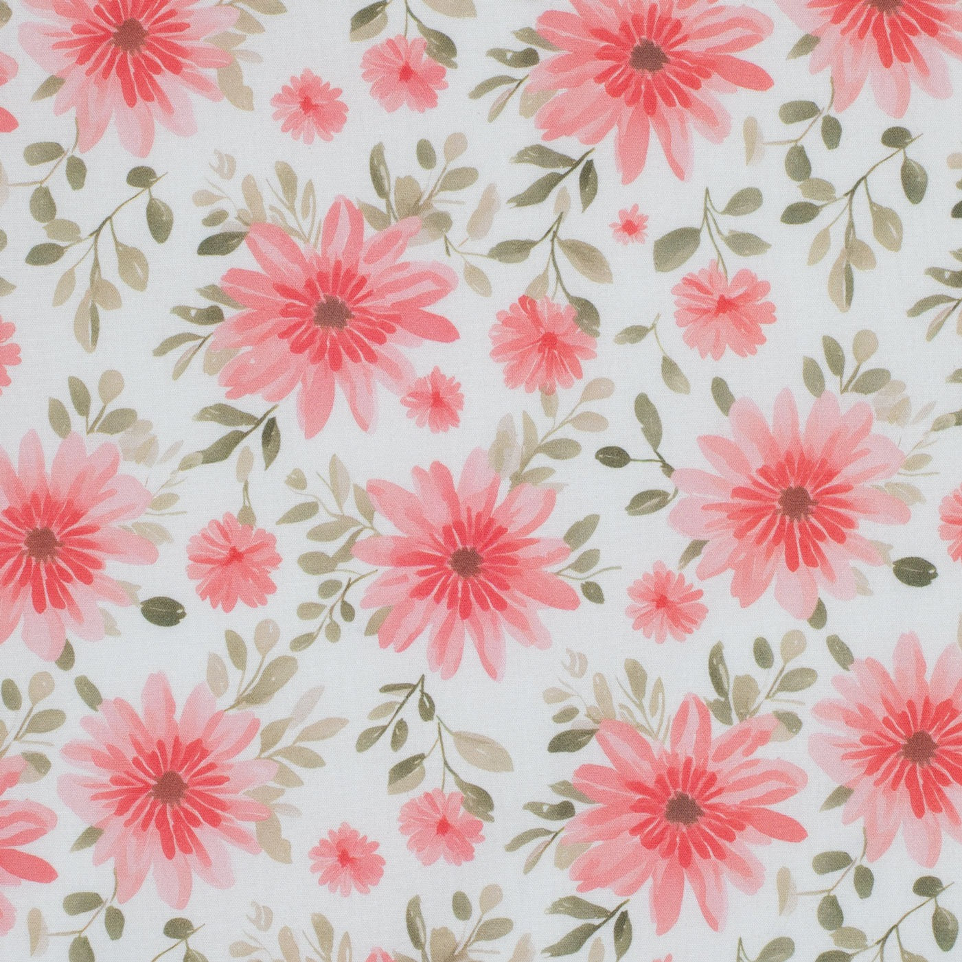 JUST COUNTRY GIRLS HARPER WHITE GERBERAS SHIRT