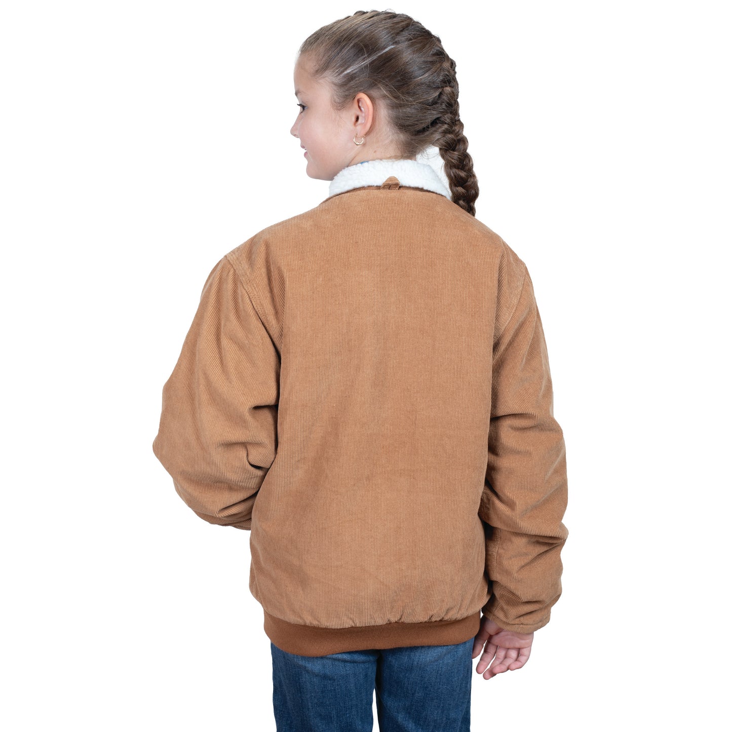 JUST COUNTRY KIDS DIAMANTINA SHERPA CORDUROY JACKET