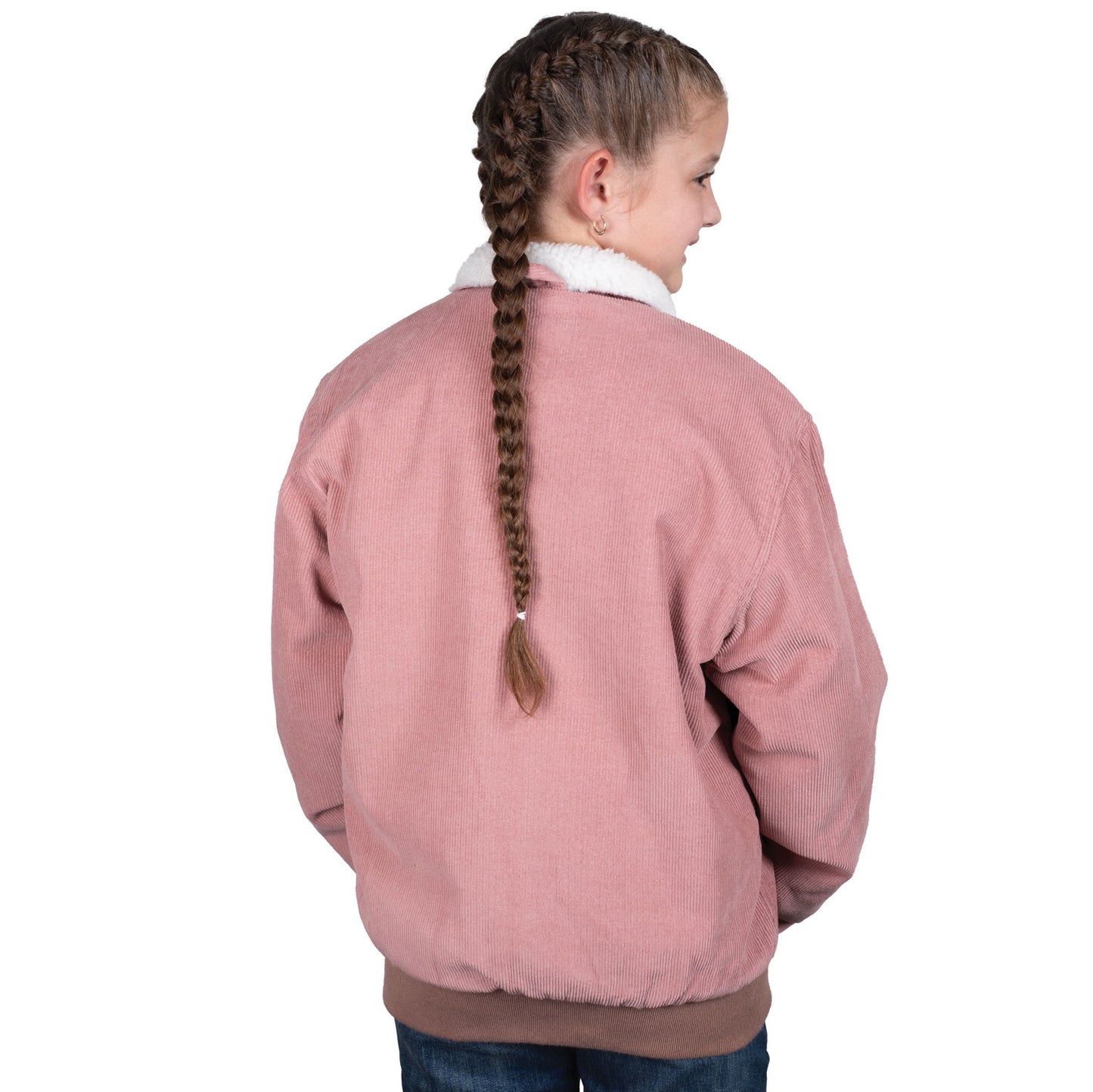 JUST COUNTRY KIDS DIAMANTINA SHERPA CORDUROY JACKET