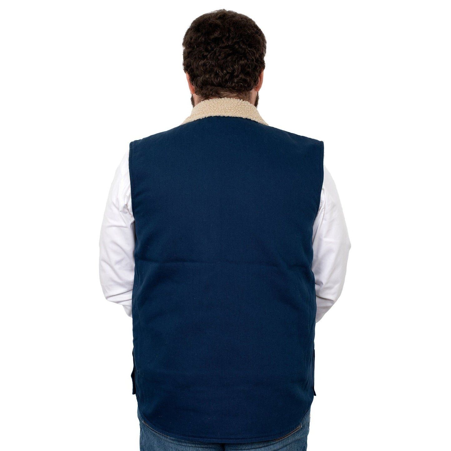 JUST COUNTRY MENS DIAMANTINA SHERPA VEST