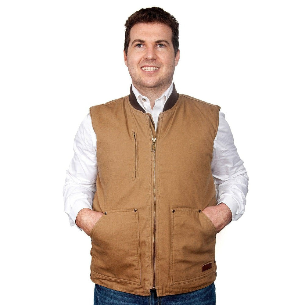 JUST COUNTRY MENS DIAMANTINA VEST-Ranges Country