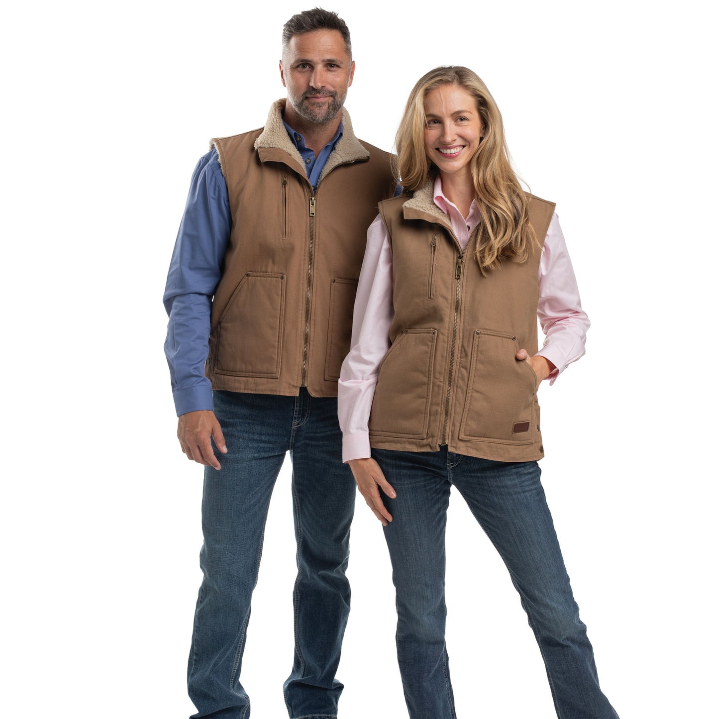 JUST COUNTRY UNISEX DIAMANTINA SHERPA VEST