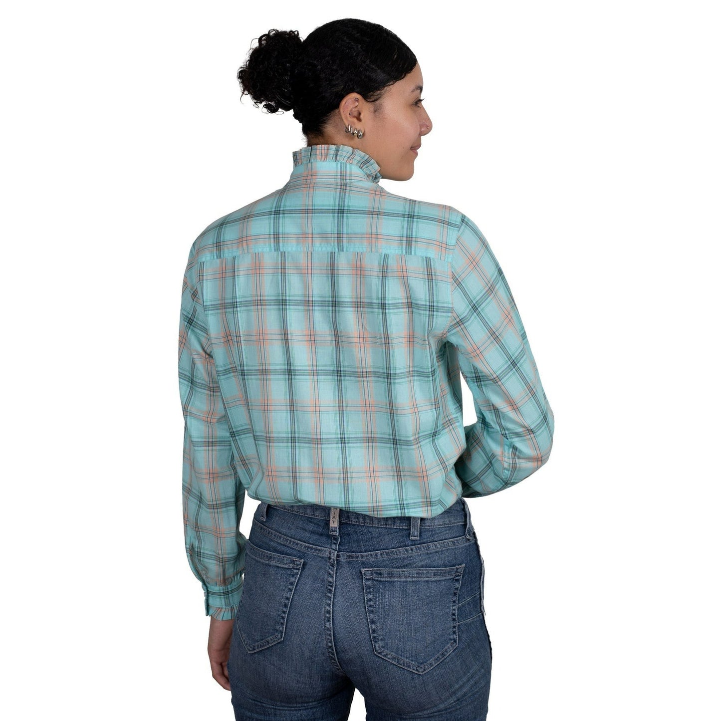 JUST COUNTRY WOMENS ABBEY FRILLS SHIRT