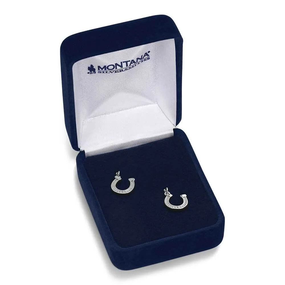 MONTANA DAINTY HORSESHOE EARRINGS