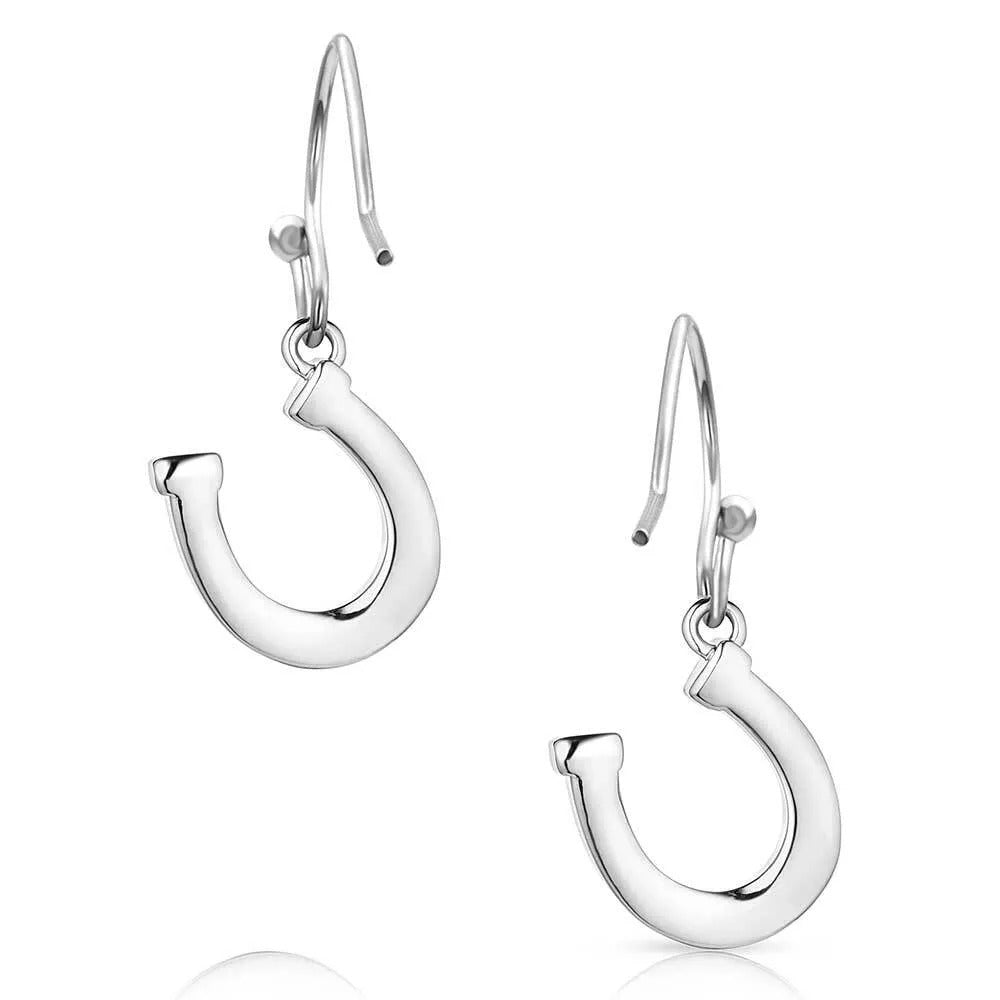 MONTANA DAINTY HORSESHOE EARRINGS