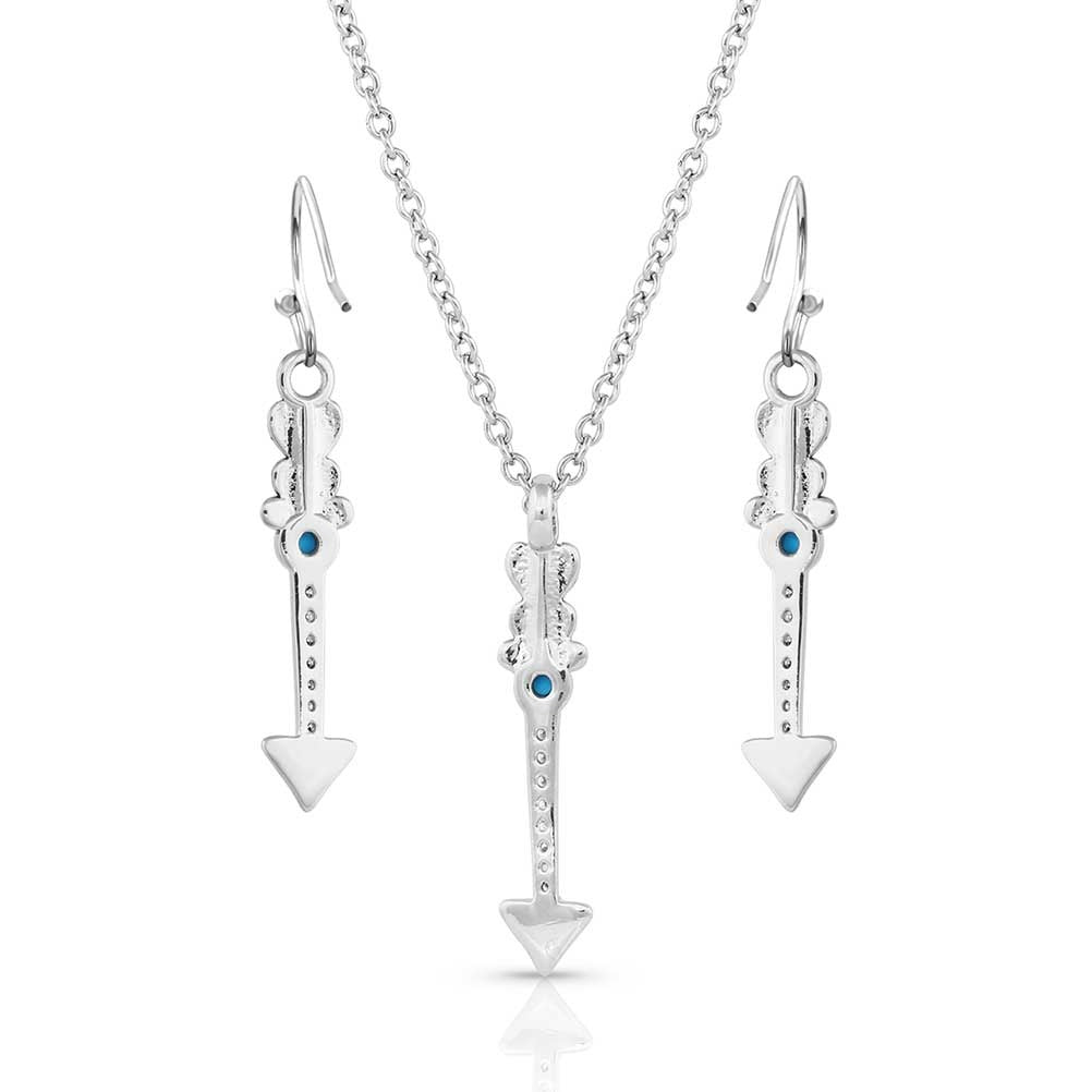 MONTANA ELEMENTS ARROW TURQUOISE JEWELLERY SET