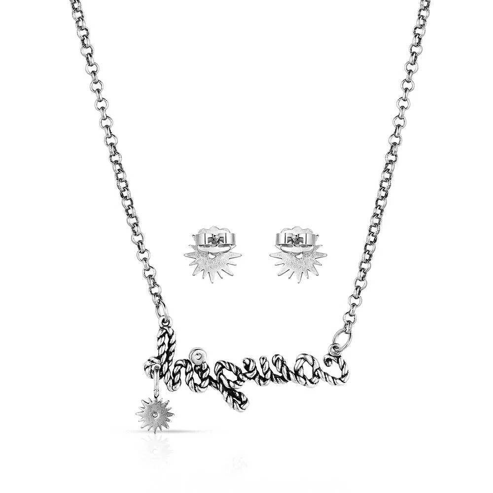 MONTANA FOR THE COWGIRLS JEWELLERY SET