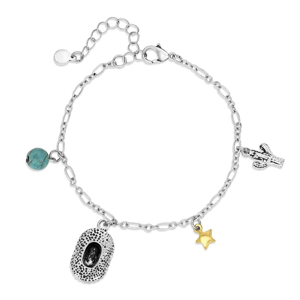 MONTANA LIGHT HEARTED CHARM BRACELET